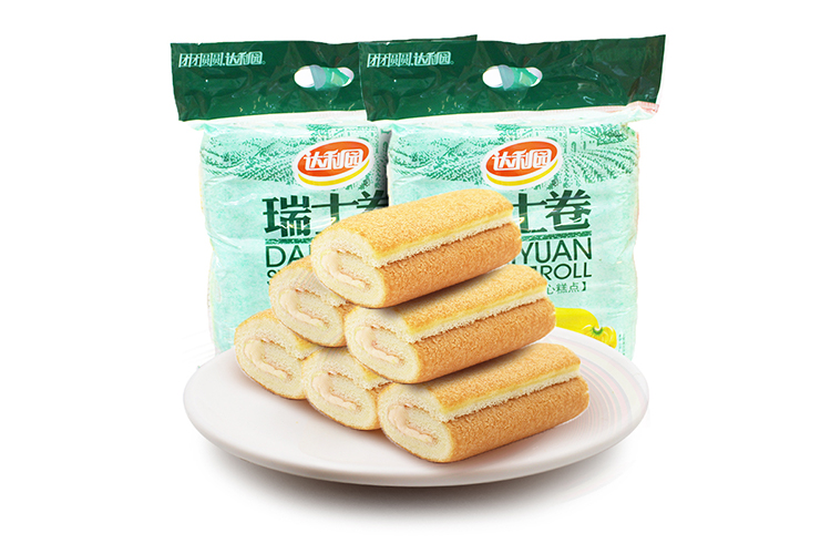 DALIYUAN SWISS ROLL BANANA 12 PCS 240G